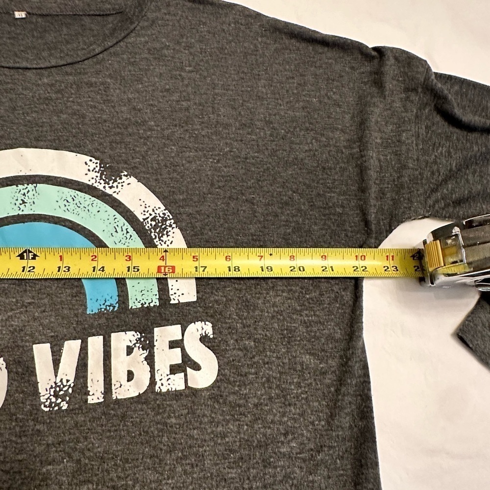 🎉Good Vibes Shirt, Womens Size Medium, Boutique - Picture 8 of 11